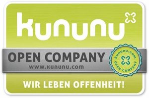 Das kununu „OPEN COMPANY“-Gütesiegel zeichnet Unternehmen für seine pro-aktiven Umgang mit Mitarbeiterfeedback aus.Die Lenus GmbH freut sich darüber, dass sie die Auszeichnung zur open company bekommen hat.